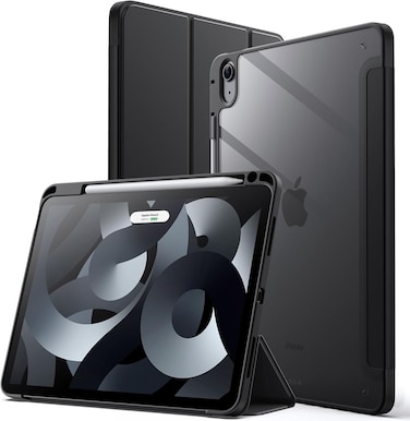 TIGO iPad Air 10.9 /Pro 11/ Air 11 (M2) 2024 Folio Case Black