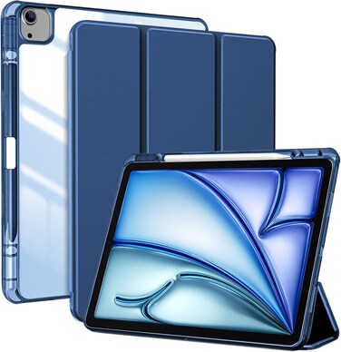 حافظة TIGO من نوع Folio لجهاز iPad Pro 13 (M4) 2024 باللون الأزرق الداكن
