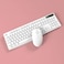 TIGO Universal Keyboard and Mouse Combo White With Numpad