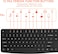 TIGO Universal Keyboard and Mouse Combo White With Numpad