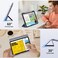 حافظة TIGO ثلاثية الطيات من مادة TPU للـ iPad Pro 12.9 من الجيل السادس / Air 13 (M2) 2024 باللون الأزرق الداكن