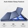 حافظة TIGO ثلاثية الطيات من مادة TPU لجهاز iPad Pro 13 (M4) 2024 باللون الأزرق الداكن