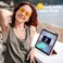 TIGO iPad Pro 13 (M4) 2024 trifold TPU case pink