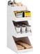 Acrylic 3-Tier Coffee/Tea Condiment Organizer, White