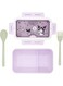 Cute Lunch Box, Stackable Bento Lunch Box Container, Japanese Lunch Box Leakproof Lunch Container, Work Lunch Portion Control Bento Boxes with Fork and Spoon