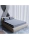 Cotton Premium Microfiber Plain Fitted Sheet &acirc;&euro;&ldquo; Light Gray &acirc;&euro;&ldquo; 150 x 200 cm with 2 Pillowcases   Soft, Elastic, Wrinkle-Resistant Bed Sheet Set