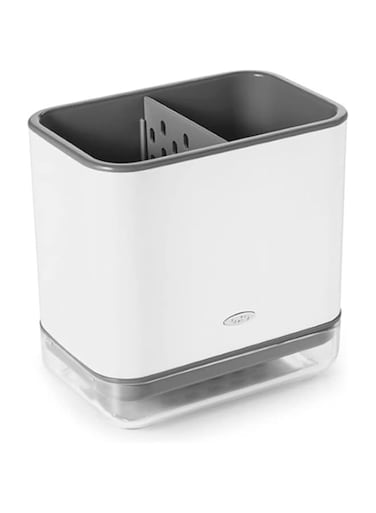 OXO Good Grips Sinkware Caddy, White 3.82&rdquo; x 5.87&rdquo; x 5.47&rdquo;.