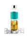 Asobu Glass Drinkware, 14 Oz., Teal, IT2GO