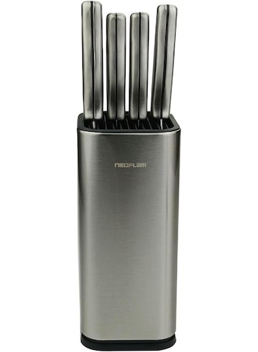 High Carbon Stainless Steel Knife Set 6-Pieces, Silver Silver