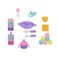 New Adventures Kids' Cuddle Cuddle Kids: 11' Its Playtime Set - Doll with Wheel Playcenter &amp; Accessories, Pink Bear Outfit, Ages 2+
