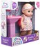 Baby Maziuna 10 Inches Doll Brush &amp; Clean Set, Press Sink For 4 Sounds, Removable Clothes, Includes Washbasin, Toothbrush, Toothpaste, Cup, Pretend Play Spa Routine For Kids Ages 2+