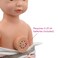 Baby Maziuna Sweet Sisters Dolls 18 &amp; 12 Inches Baby Doll Set with Sounds &amp; Accessories- Pretend Play Family Toys For Kids &ndash; Press Tummy To Activate Sound &ndash; 2 Assorted Styles