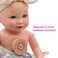 Baby Maziuna Sweet Sisters Dolls 18 &amp; 12 Inches Baby Doll Set with Sounds &amp; Accessories- Pretend Play Family Toys For Kids &ndash; Press Tummy To Activate Sound &ndash; 2 Assorted Styles