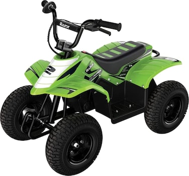 دراجة Razor Dirt Quad XS Mcgrath خضراء بسرعة 13 كم/ساعة، مناسبة للأطفال من عمر 8 سنوات فما فوق، رقم الموديل 25143030