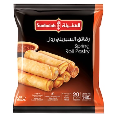Sunbulah Spring Roll Pastry Sheets, 160g