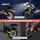 Crony V10+ Pro Electric Scooter For Adults, Front/Rear Suspension &amp; Brake, Bluetooth Speaker, Safety With Phone Holder&amp;Rearview Mirror, Front Storage Bag, LED Base Lights, 45-68 Km/H Max Speed
