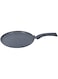 Wonder Chef Granite 28cm Non-Stick Dosa Tawa   Induction Bottom   Soft-Touch Handles   Virgin Aluminium   PFOA/Heavy Metals Free   3.5mm     Grey
