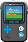 My Arcade Gamer Mini Classic Handheld Gaming System-(Black/Blue)