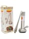 Raj Falafel Maker Set, Silver, 13 Cm, Stainless Steel, FM0001, Non-Stick Falafel Maker Tool , Meatballs , Medu Vada , Wada Maker , Doughnut Maker