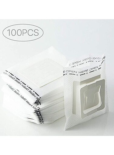 Disposable Tea Filter Bag White