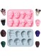 Orapink Skull Mould,8-Cavity Silicone Skull Shaped Mould for DIY Ice Cube,Chocolate,Cake,Jelly,Soap