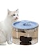 NeoStyle Cat Water Dispenser, 1L Ultra Quiet Pet Water Dispenser, Intelligent Pet Water Dispenser with Automatic Circulation Filtration, Suitable for Cats, Dogs and Other Pets (Water Fountain（blue）)