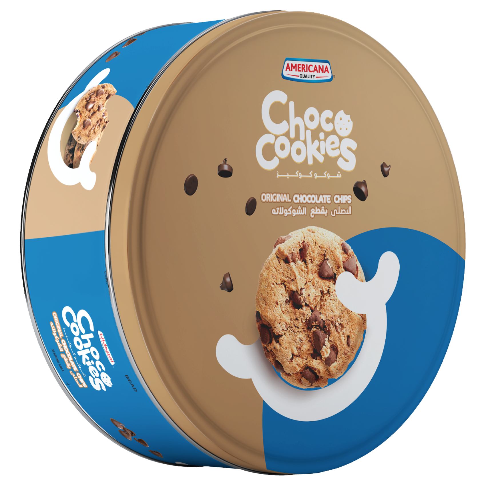 Buy Americana Choco Cookies 1040g Online | Carrefour UAE