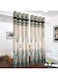 Story@Home Elegant Look Jacquard Contemporary Design 1 Piece Long Door Curtain 9 Feet (45" X 108"), Gray