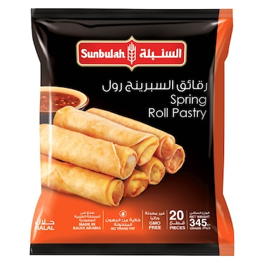 Sunbulah Spring Roll Pastry Sheets, 345g