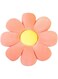 Grafingy Flower Pillow, Flower Shaped Throw Pillow Flower Floor Pillow Soft Seating Cushion Room Decor Plush Pillow for Bedroom, Sofa, Bed, Reading (15 inch, Pink)