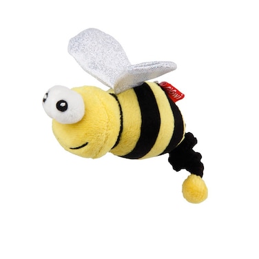 Vibrating Running Bee with Catnip inside &ndash; Yellow