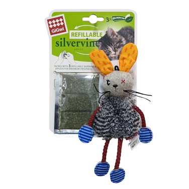 Rabbit Refillable Slivervine with 3 Slivervine teabags in ziplock bag