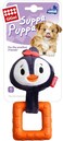 GiGwi Suppa Puppa Penguin with Squeaker inside &ndash; Plush/TPR (Extra Small)