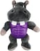 Gigwi Im Hero Armor Hippo TPR Plush with Squeaker Dog Toy