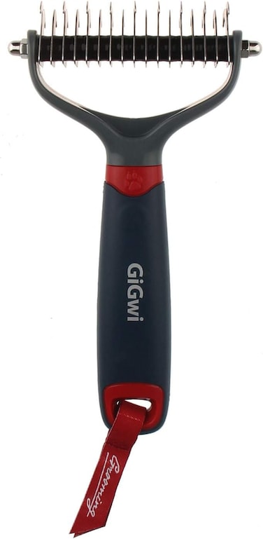 Gigwi Dual Head Dematting Comb 17 Teeth for Dogs &amp; Cats