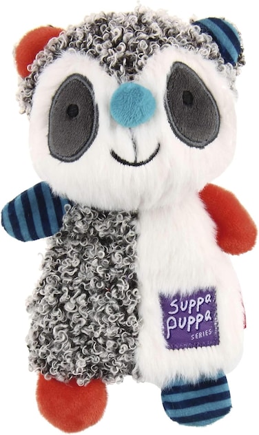 GiGwi Suppa Puppa Racoon Squeaker / Crincle inside