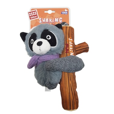 Gigwi Plush toy with squeaker inside - Raccoon