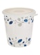 Servewell Melamine Blue Jar Container - 2 Pieces White &amp; Blue