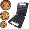 36 PCS Walnut Cookie Maker,1400W Double Side Heating, Non-Stick Electric Nut, Walnut, Cake &amp; Biscuits Maker, Mini Nut Breakfast Machine, Baking Tool for Home Kitchen