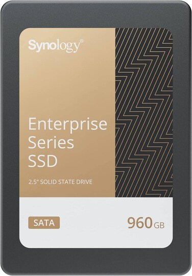 Synology Enterprise Series SATA III 2.5" Internal SSD 960GB Capacity - Black (International Version)