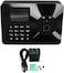 Crony X3 Face Time Machine Fingerprint Time Attendance Machine 2.8In Color Screen Inductive High Accuracy 500DPI Fingerprint Time Clock