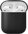 Native Union Classic Apple Airpods Case, Crafted With Italian Leather, Drop-Proof Slim Cover, Wireless Charging Compatible (Airpods Gen1/2, Black)