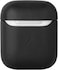 Native Union Classic Apple Airpods Case, Crafted With Italian Leather, Drop-Proof Slim Cover, Wireless Charging Compatible (Airpods Gen1/2, Black)