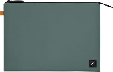 Native Union W.F.A Macbook Sleeve 14" - Minimalist Slim Sleeve Made Of Recycled Materials With 360-Degree Protection - Compatible With Macbook Pro 14&rdquo; M2 (2023), Pro 13&rdquo; M2 &amp; Air 13" M2 - Slate Green