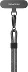Native Union City Sling, Universal Crossbody Strap, For City Travel &amp; Daily Use, Safe &amp; Stylish, Compatible With Android &amp; iPhone Cases, Airpods Pro 2Nd Gen, Adjustable 0.7 Meter Loop Strap, Black