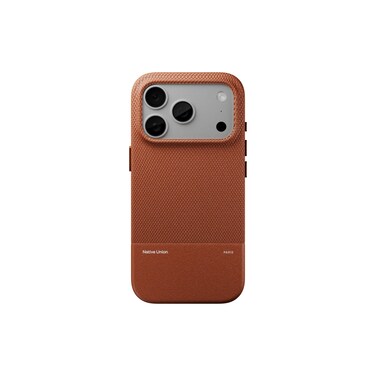 Native Union iPhone 18 Pro MagSafe Case RE CLASSIC, 6-Ft Drop Protection Premium Leather Cover Case, Slim &amp; Thin, Raised Camera Bezel, Wireless Charging Compatible, Tan