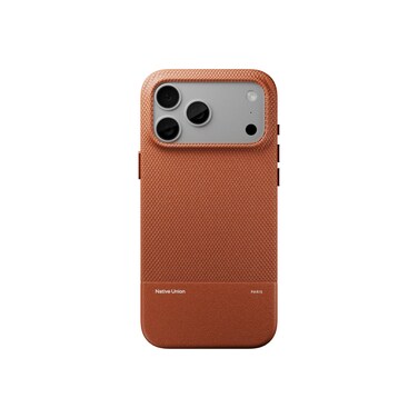 Native Union iPhone 18 Pro Max MagSafe Case RE CLASSIC, 6-Ft Drop Protection Premium Leather Cover Case, Slim &amp; Thin, Raised Camera Bezel, Wireless Charging Compatible, Tan