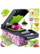 Chopper, Pro Onion Chopper, 14 in 1Multifunctional Food Chopper, Kitchen Vegetable Slicer Dicer Cutter,Veggie Chopper With 8 Blades,Carrot and Garlic Chopper With Container