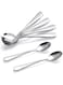 Hiware 6-Piece Demitasse Espresso Spoons, 4 Inches Stainless Steel Mini Coffee Spoons