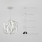 Artika Meridian 30W LED Modern Pendant Light Fixture, Chrome - Ideal For Dining Room, Kitchen Island Light, 2100 Lumens, 3000 Kelvin, No Bulb Required